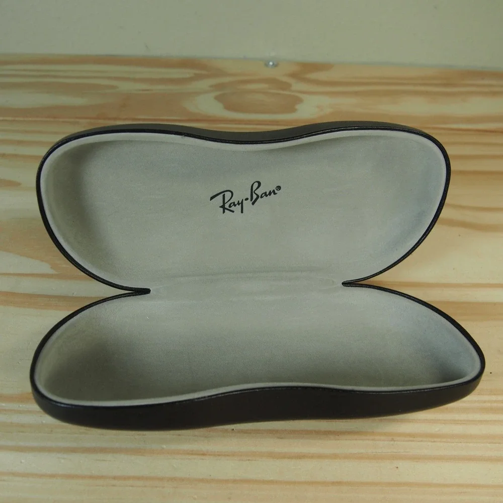 RAY BAN BLACK AUTHENTIC‎ EYEWEAR EYEGLASSES GLASSES CASE ONLY